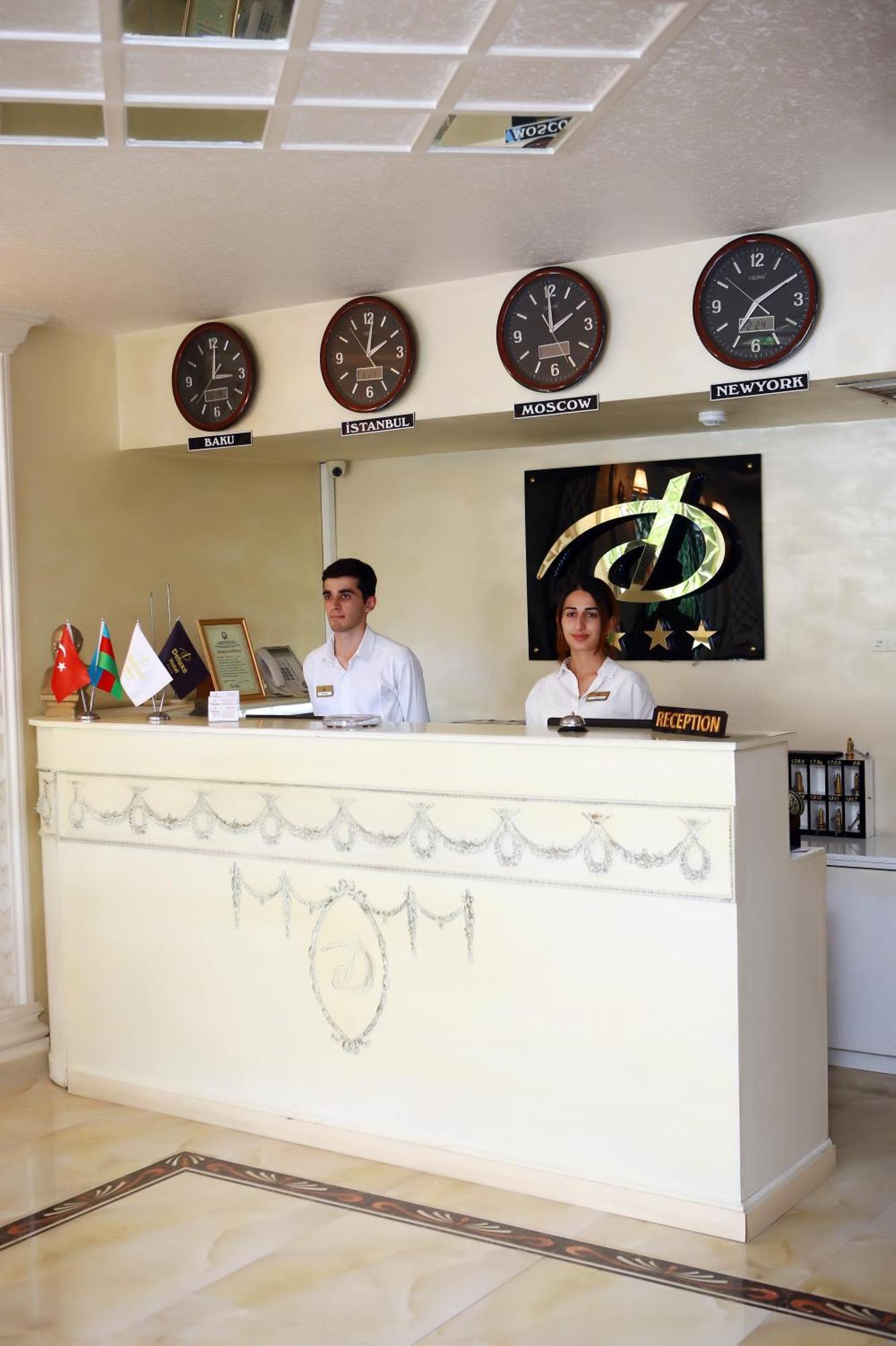 Deluxe Hotel Гянджа Экстерьер фото